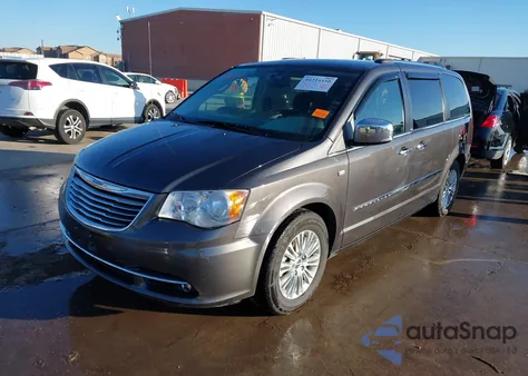 2014 Chrysler Town & Country Touring-L 30Th Anniversary from USA, damaged, VIN 2C4RC1CGXER303880
